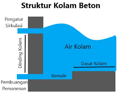 Struktur Kolam Beton